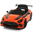 Mercedes AMG GT3 EVO 12V Kids Ride-On Car with R/C Parental Remote | Orange