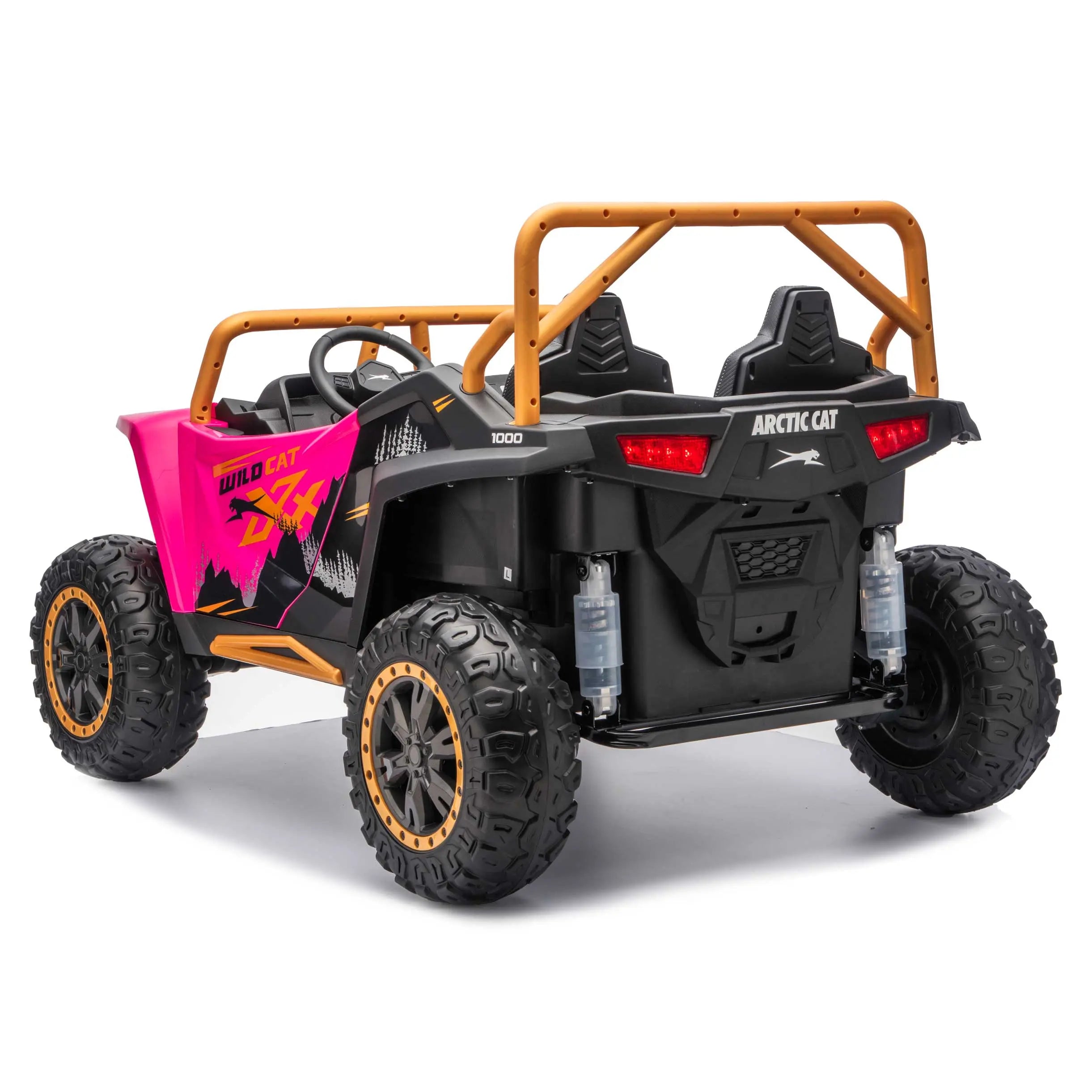 Arctic Cat XL 24V 4WD Kids Ride-On UTV with R/C Parental Remote | Pink