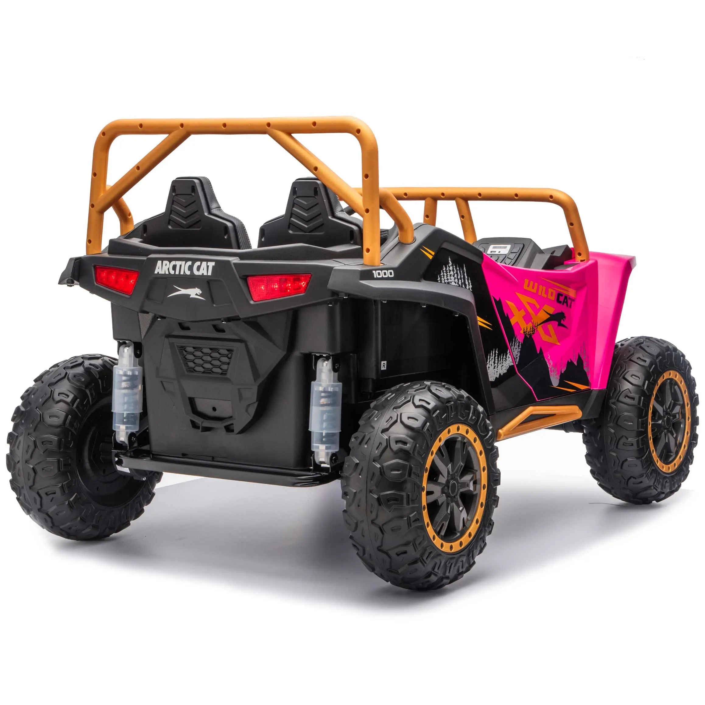 Arctic Cat XL 24V 4WD Kids Ride-On UTV with R/C Parental Remote | Pink