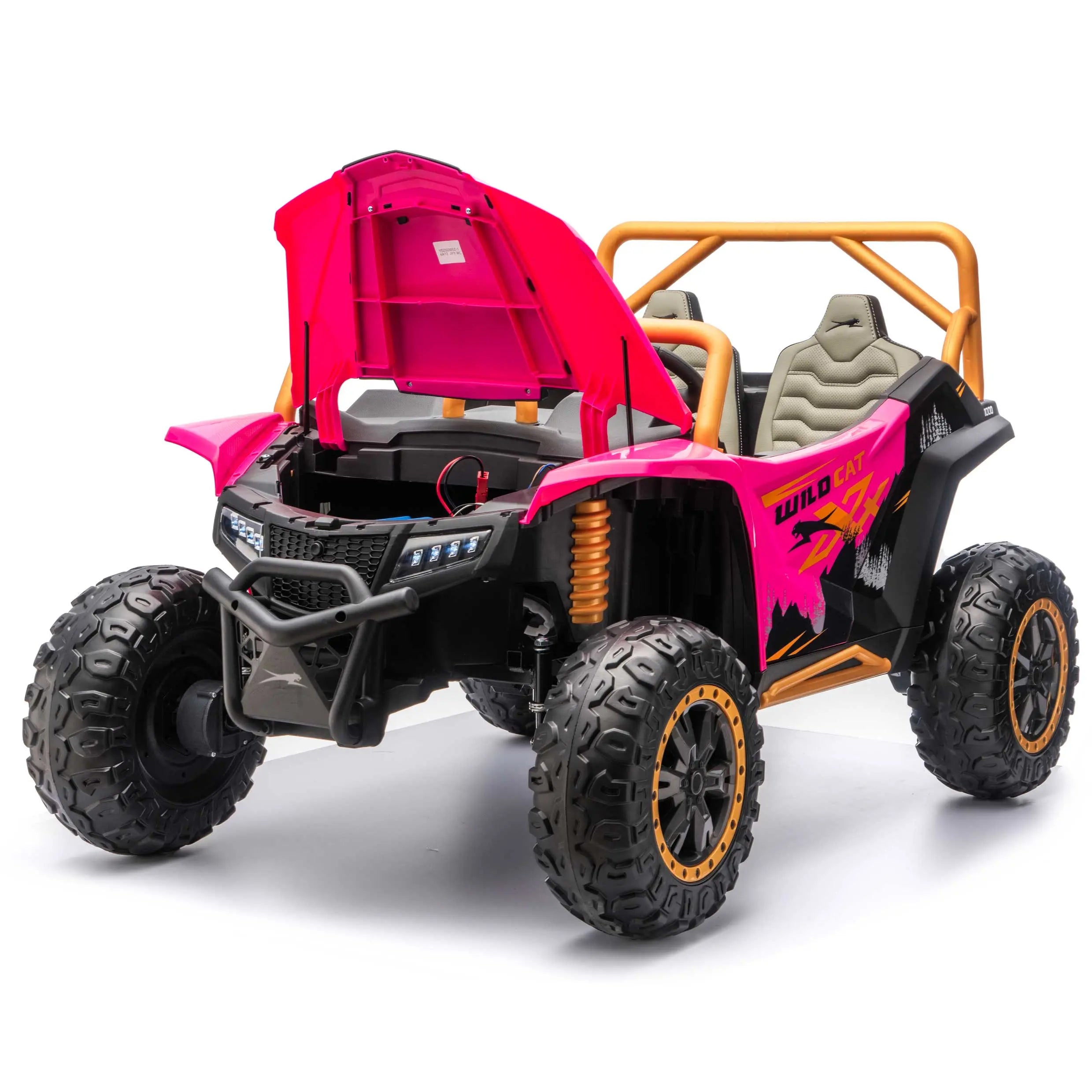 Moderno Kids Arctic Cat XL 24V 4WD Kids Ride-On UTV with R/C Parental Remote | Pink