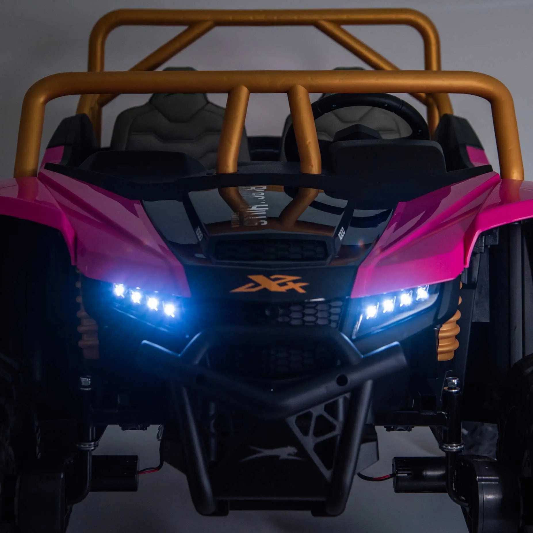 Moderno Kids Arctic Cat XL 24V 4WD Kids Ride-On UTV with R/C Parental Remote | Pink