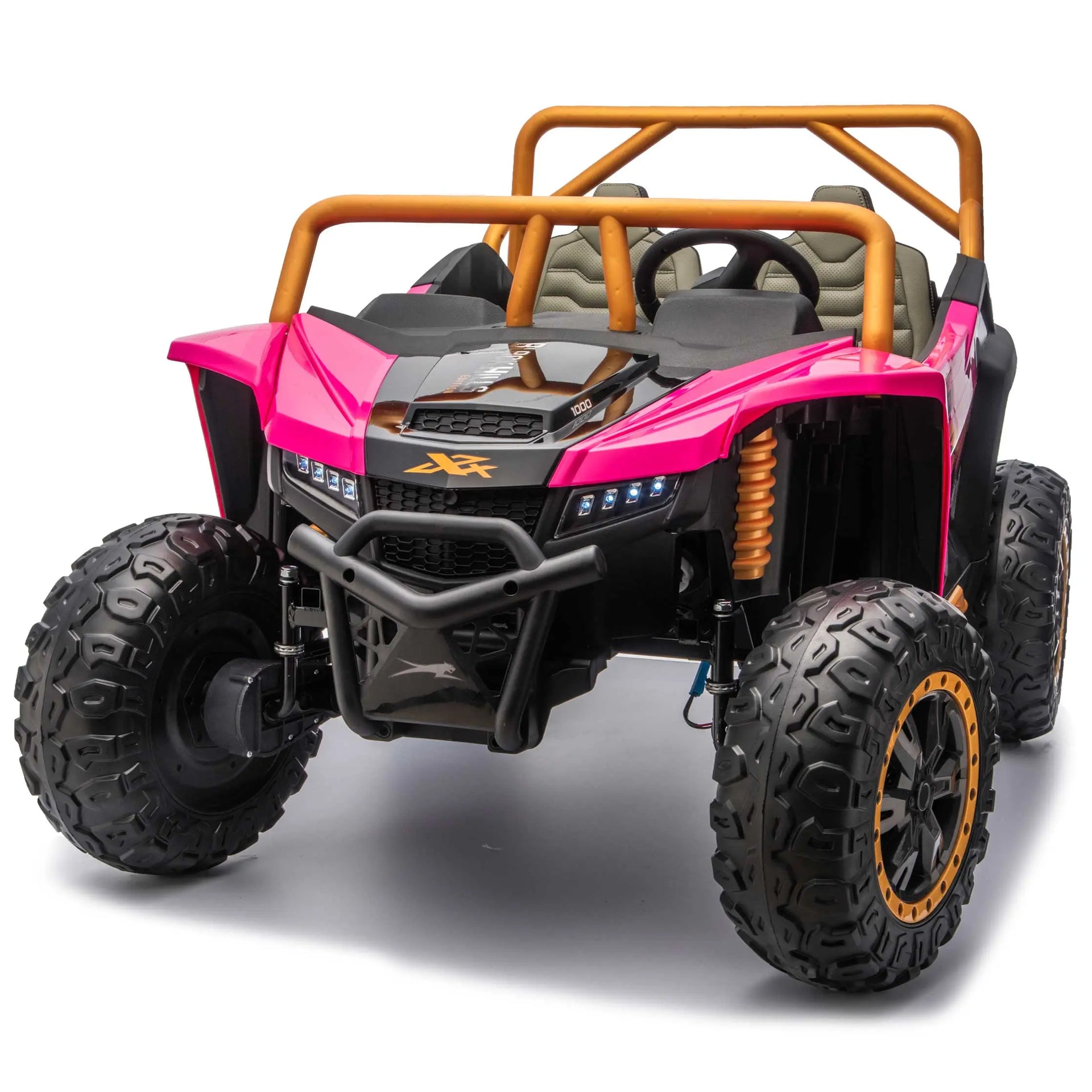  キッズカー Arctic Cat XL 24V 4WD Kids Ride-On UTV with R/C Parental Remote | Pink