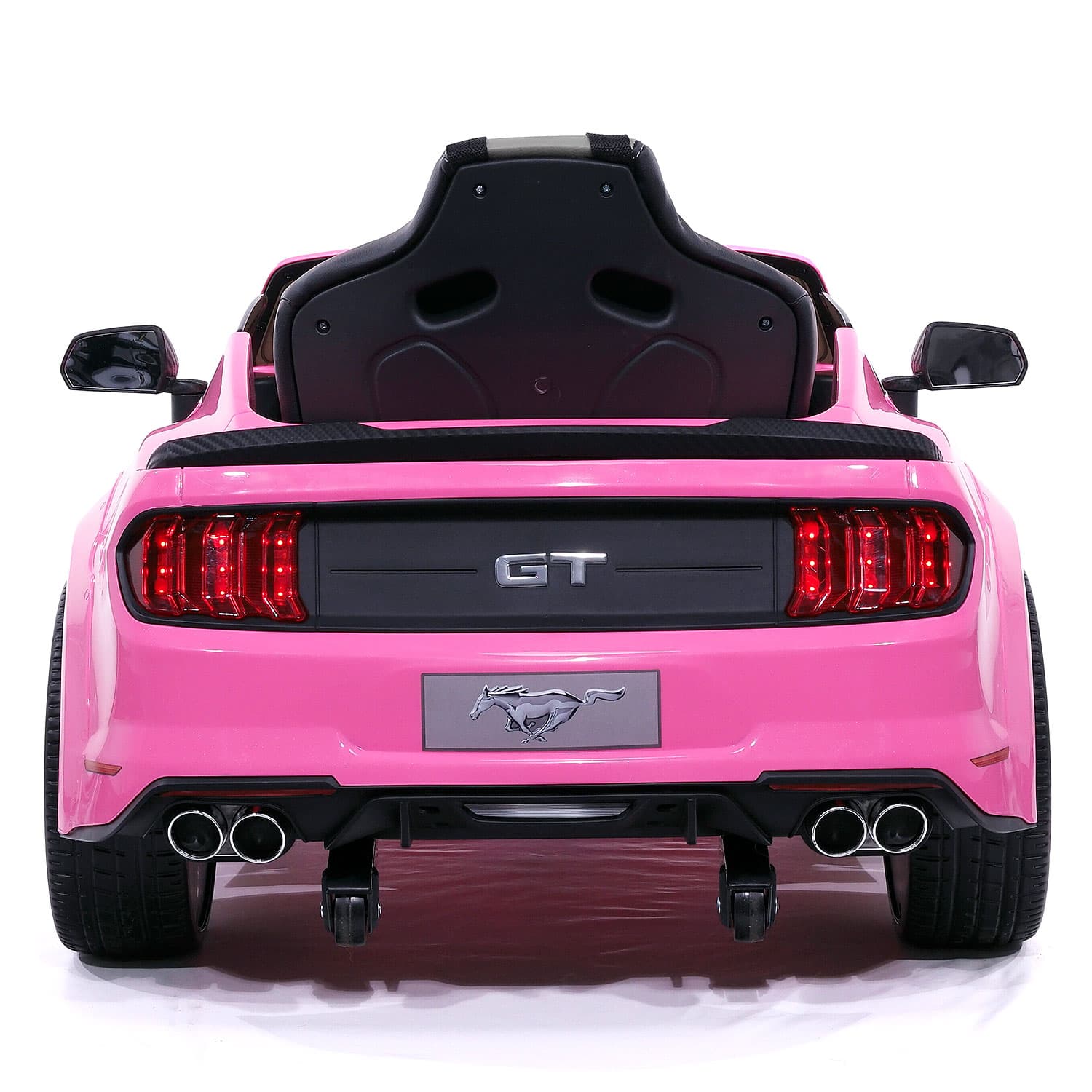 Moderno Kids Ford Mustang GT Custom Edition 24V Kids Ride-On Car with R/C Parental Remote | Pink