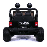 Moderno Kids Trail Explorer 24V Kids Ride-On Car Truck with R/C Parental Remote | Police