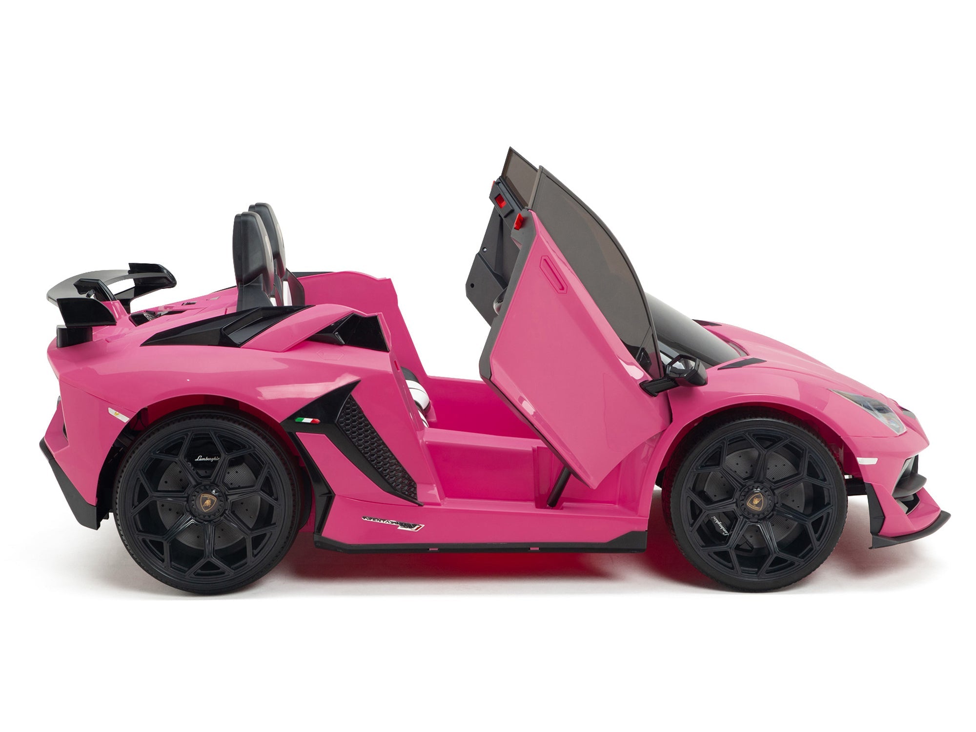 Moderno Kids Lamborghini Aventador SVJ Drift Edition 24V Kids Ride-On Car with R/C Parental Remote | Pink