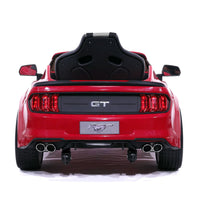 Moderno Kids Ford Mustang GT Custom Edition 24V Kids Ride-On Car with R/C Parental Remote | Cherry Red