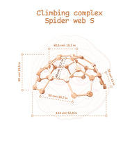 Moderno Kids Kids Wooden Climbing Dome
