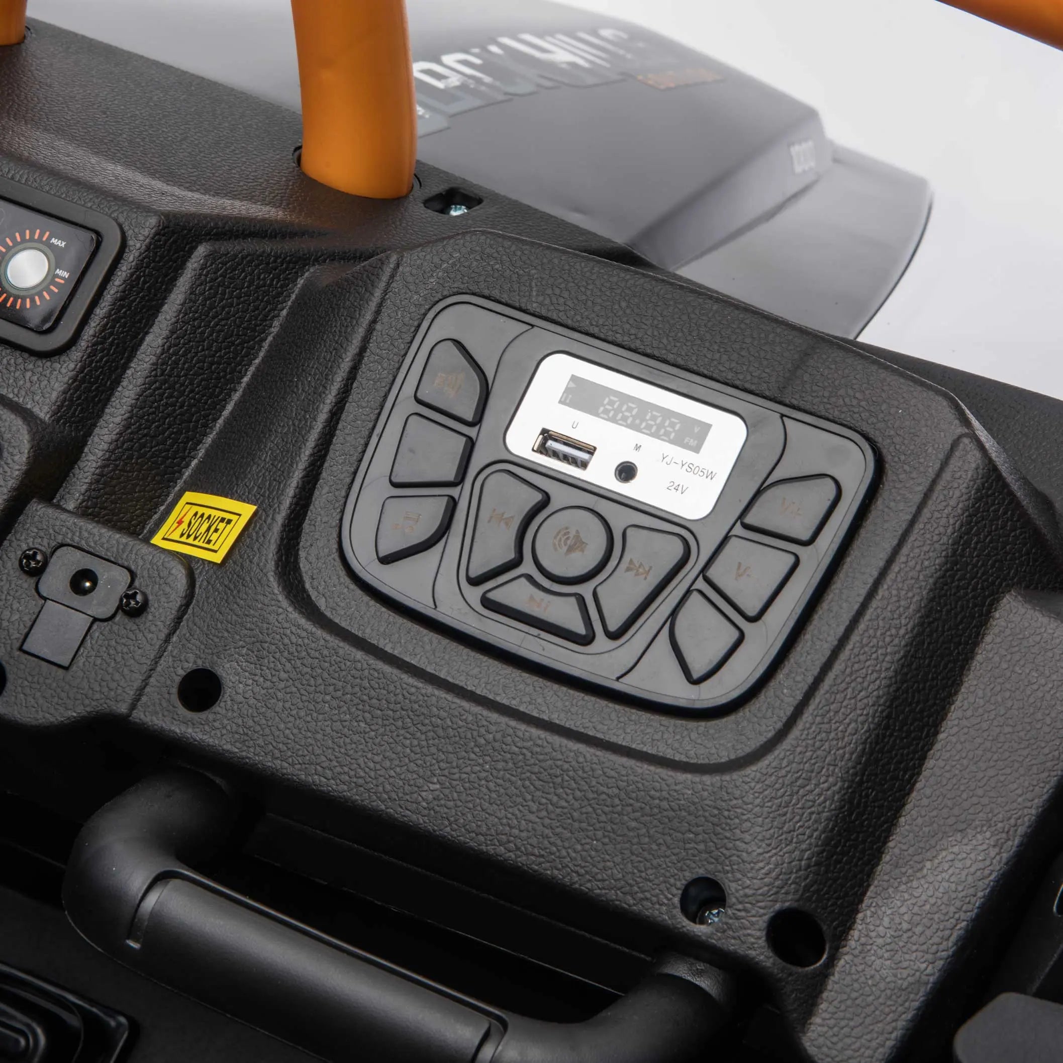 Moderno Kids Arctic Cat XL 24V 4WD Kids Ride-On UTV with R/C Parental Remote | White