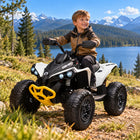 Can-Am Renegade 24V 4WD Kids Ride-On ATV Quad | White