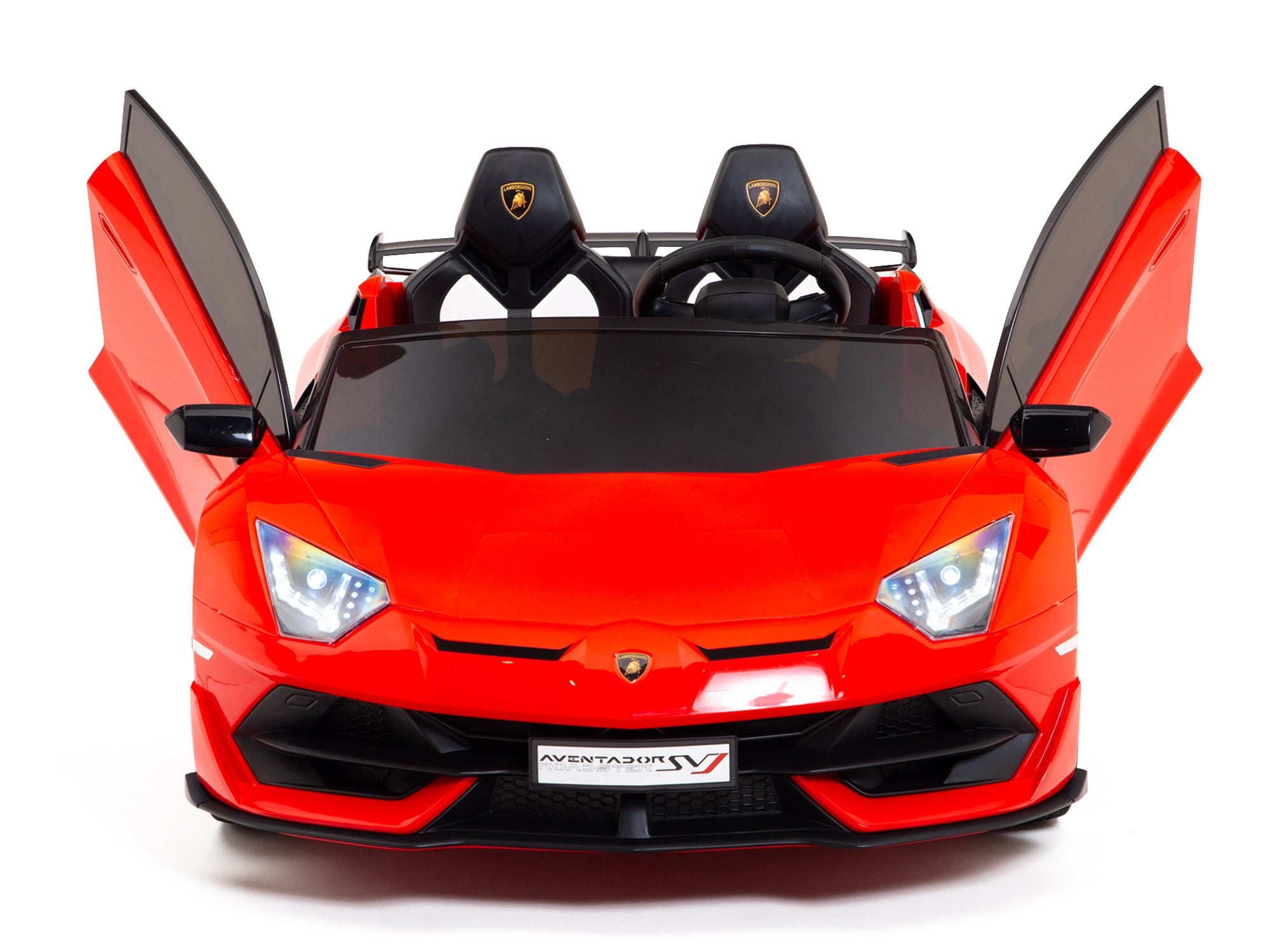 Moderno Kids Lamborghini Aventador SVJ Drift Edition 24V Kids Ride-On Car with R/C Parental Remote | Red