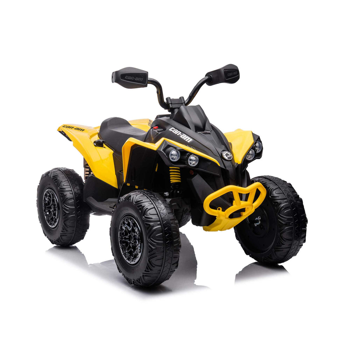 Moderno Kids Can-Am Renegade 24V 4WD Kids Ride-On ATV Quad | Yellow