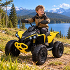 Can-Am Renegade 24V 4WD Kids Ride-On ATV Quad | Yellow