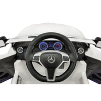 Moderno Kids Mercedes CLA45 12V Kids Ride-On Car with R/C Parental Remote | White