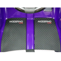 Moderno Kids Kiddie Roadster 12V Kids Electric Ride-On Car with R/C Parental Remote | Purple