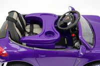 Moderno Kids Kiddie Roadster 12V Kids Electric Ride-On Car with R/C Parental Remote | Purple