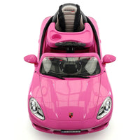 Moderno Kids Kiddie Roadster 12V Kids Electric Ride-On Car with R/C Parental Remote | Pink