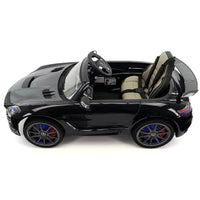 Moderno Kids Mercedes SLS AMG Final Edition 12V Kids Ride-On Car with Parental Remote | Black Metallic