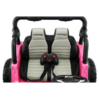 Moderno Kids Trail Explorer 12V Kids Ride-On Car Truck with R/C Parental Remote | Pink