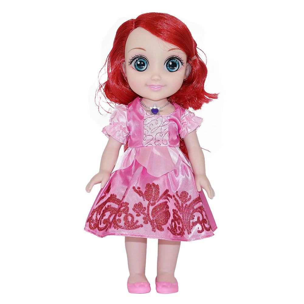 Moderno Kids Magic Princess Talking Interactive Play Doll with Carrying Case and Accessories  | Red Hair