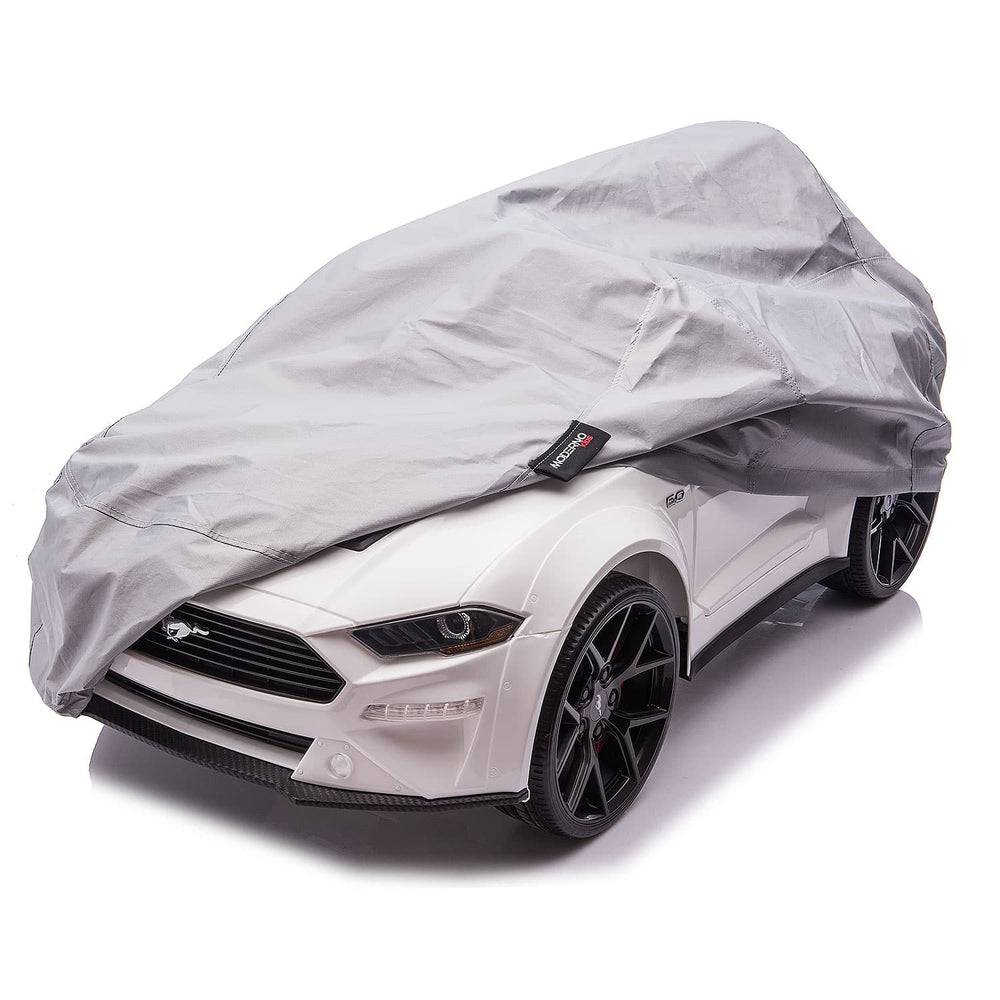 Moderno Kids Ford Mustang GT Custom Edition 12V Kids Ride-On Car with R/C Parental Remote | White