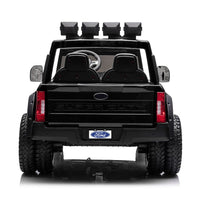 Moderno Kids Ford F450 Custom Edition 24V Kids Ride-On Car Truck with R/C Parental Remote | Black