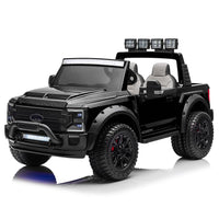 Moderno Kids Ford F450 Custom Edition 24V Kids Ride-On Car Truck with R/C Parental Remote | Black