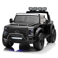 Moderno Kids Ford F450 Custom Edition 24V Kids Ride-On Car Truck with R/C Parental Remote | Black