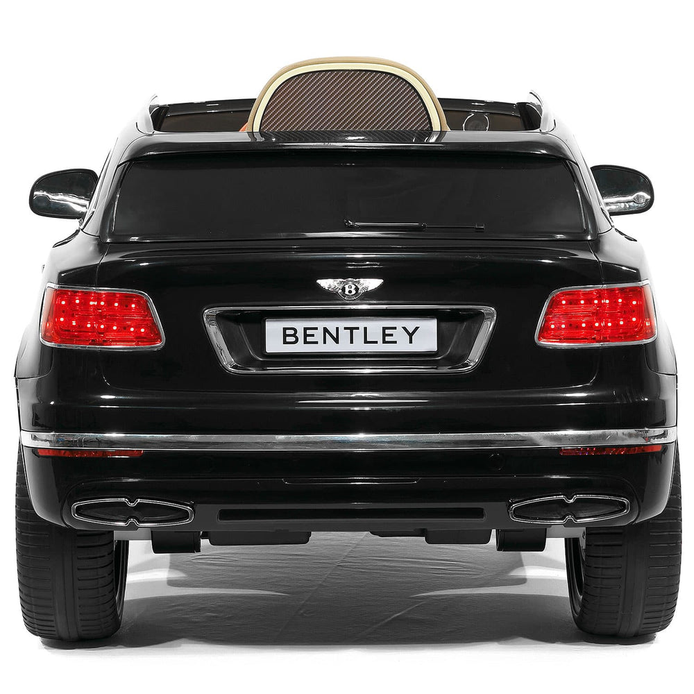 Moderno Kids Bentley Bentayga 12V Kids Ride on Car SUV with R/C Parental Remote Control | Black