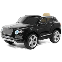 Moderno Kids Bentley Bentayga 12V Kids Ride on Car SUV with R/C Parental Remote Control | Black