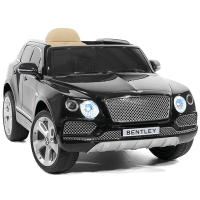 Bentley Bentayga 12V Kids Ride on Car SUV with R/C Parental Remote Control | Black