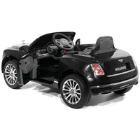 Moderno Kids Bentley Mulsanne 12V Kids Ride on Car with Parental Remote Control | Black