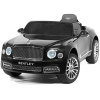 Moderno Kids Bentley Mulsanne 12V Kids Ride on Car with Parental Remote Control | Black