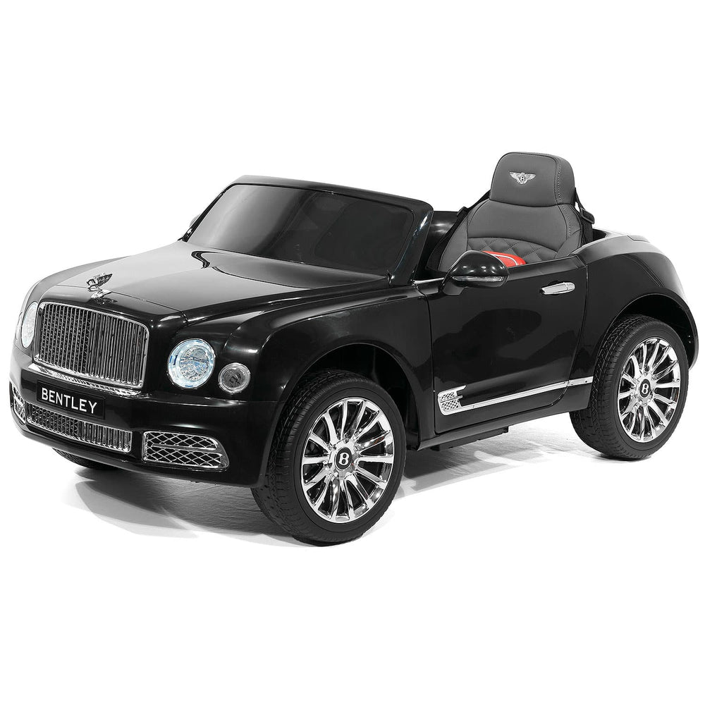 Moderno Kids Bentley Mulsanne 12V Kids Ride on Car with Parental Remote Control | Black