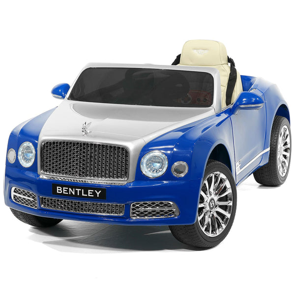 Moderno Kids Bentley Mulsanne 12V Kids Ride on Car with Parental Remote Control | Blue