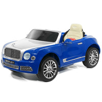 Moderno Kids Bentley Mulsanne 12V Kids Ride on Car with Parental Remote Control | Blue