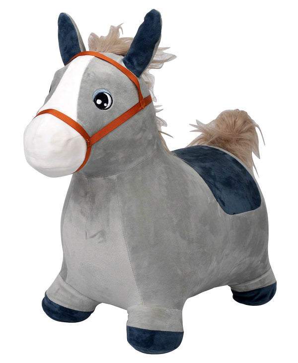 Moderno Kids Inflatable Plush Animal Bouncing / Hopping Ride On Toy | Donkey