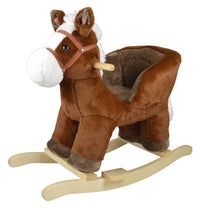 Moderno Kids Plush Animal Ride On Rocking Toy | Pony
