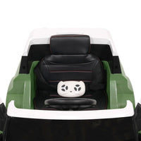 Moderno Kids Land Rover Defender 12V Kids Ride-On Car with R/C Parental Remote | Green