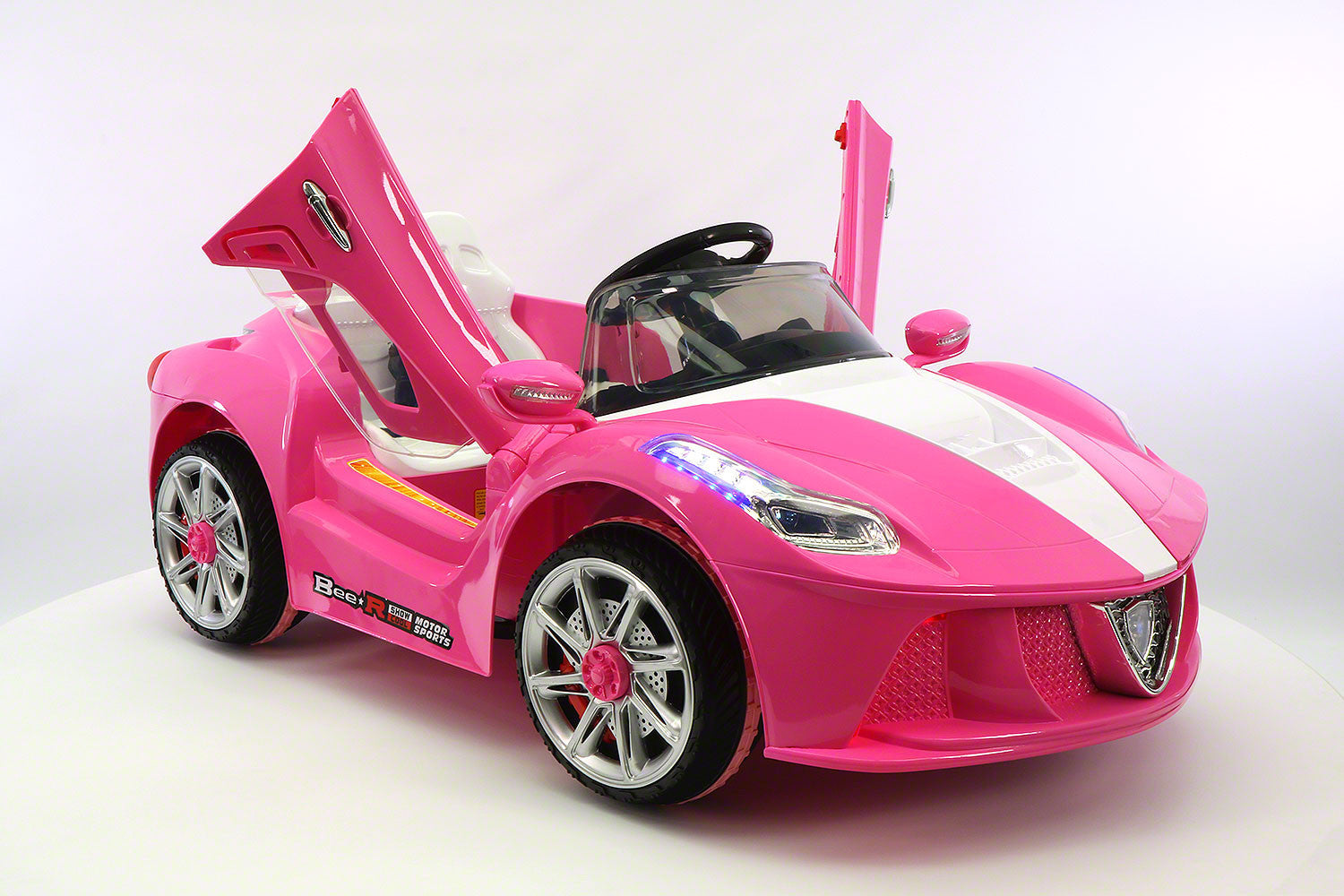 Moderno Kids Spider GT Kids 12V Ride-On Car with R/C Parental Remote | Pink