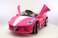 Moderno Kids Spider GT Kids 12V Ride-On Car with R/C Parental Remote | Pink
