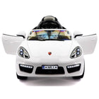 Kiddie Roadster 12V Kids Electric Ride-On Car with R/C Parental Remote | White