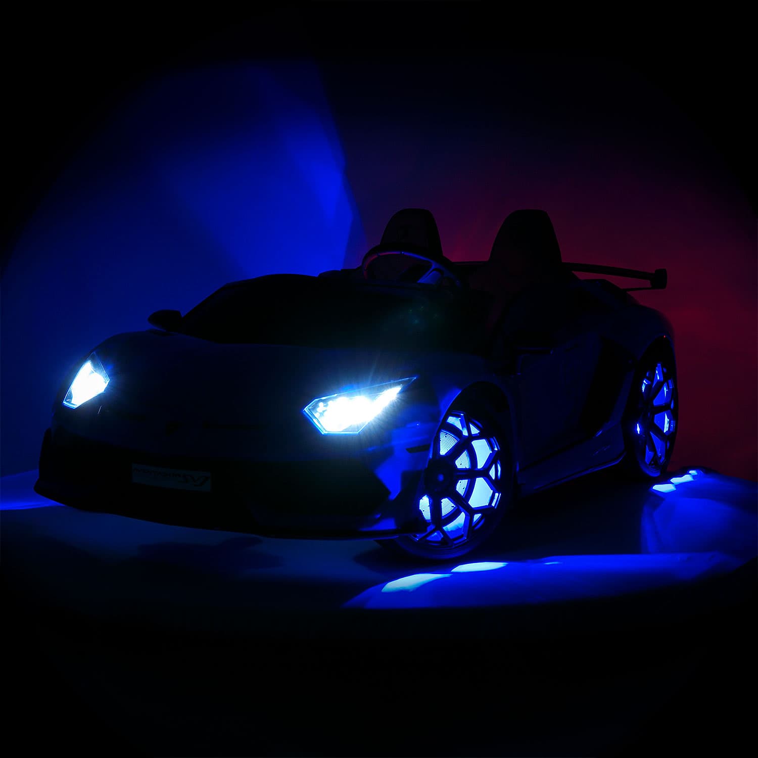 Lamborghini Aventador SVJ 24V Kids Ride-On Car with R/C Parental Remot