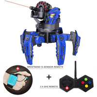 Moderno Kids Spider Space Warrior Fighting Robot With RC Remote Control