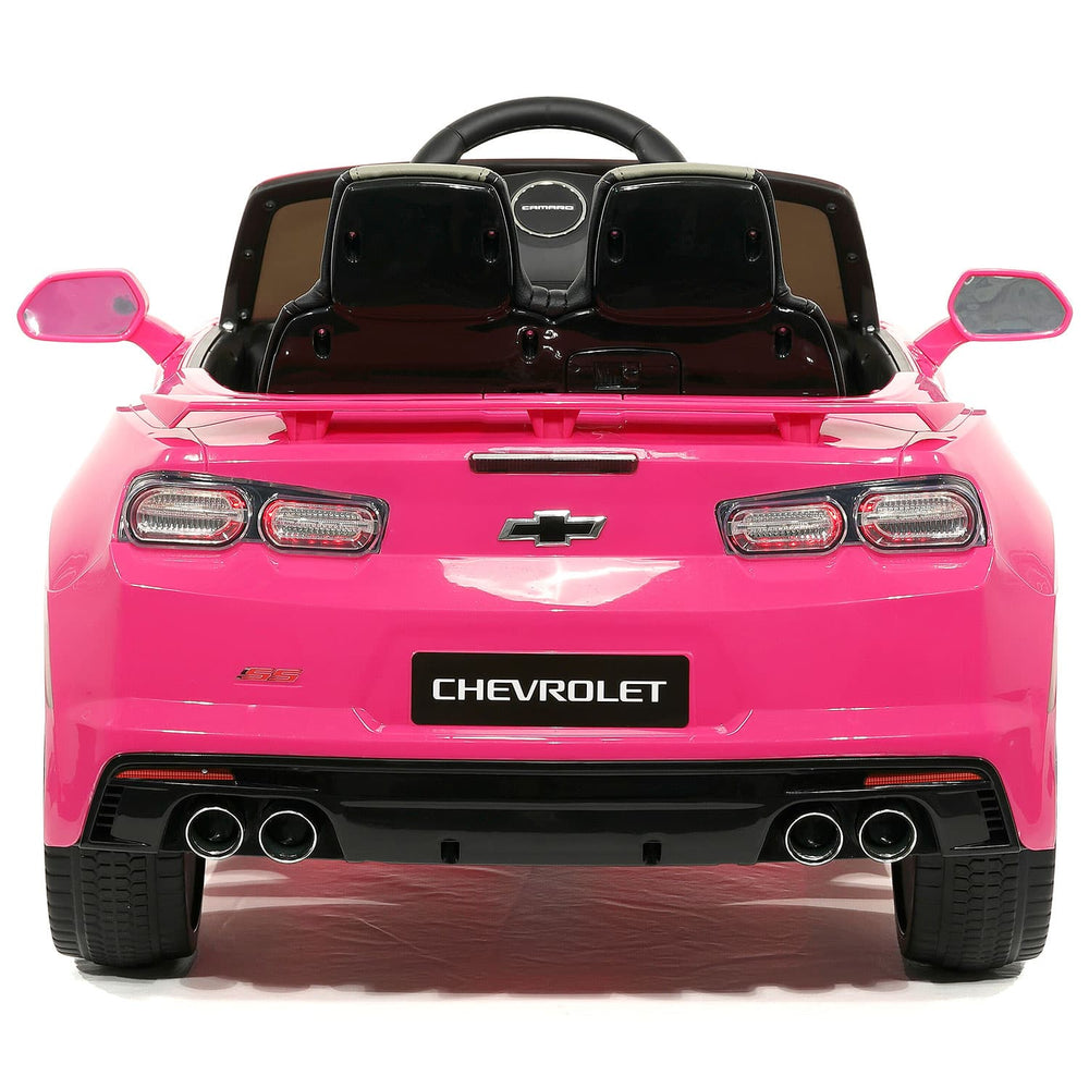 Moderno Kids Chevrolet Camaro SS 12V Kids Ride-On Car with Parental Remote Control | Pink