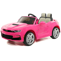 Moderno Kids Chevrolet Camaro SS 12V Kids Ride-On Car with Parental Remote Control | Pink