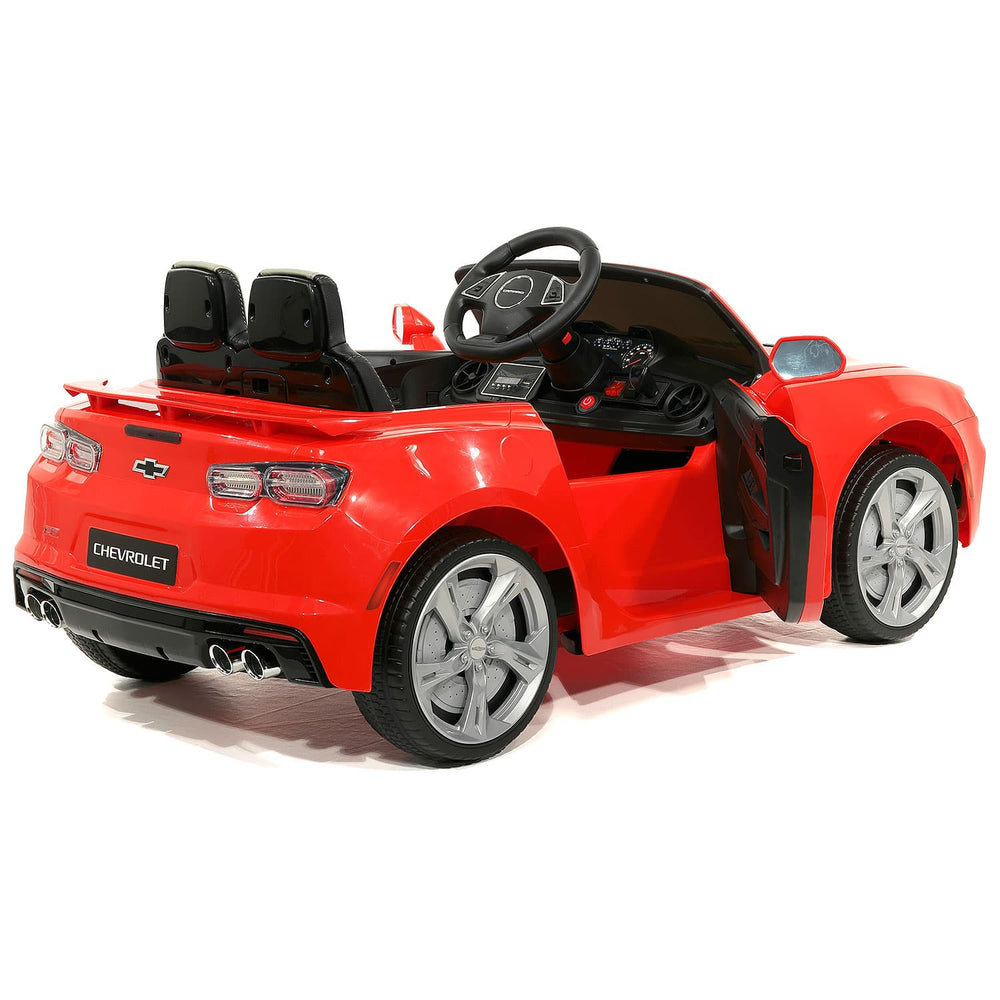 Moderno Kids Chevrolet Camaro SS 12V Kids Ride-On Car with Parental Remote Control | Red