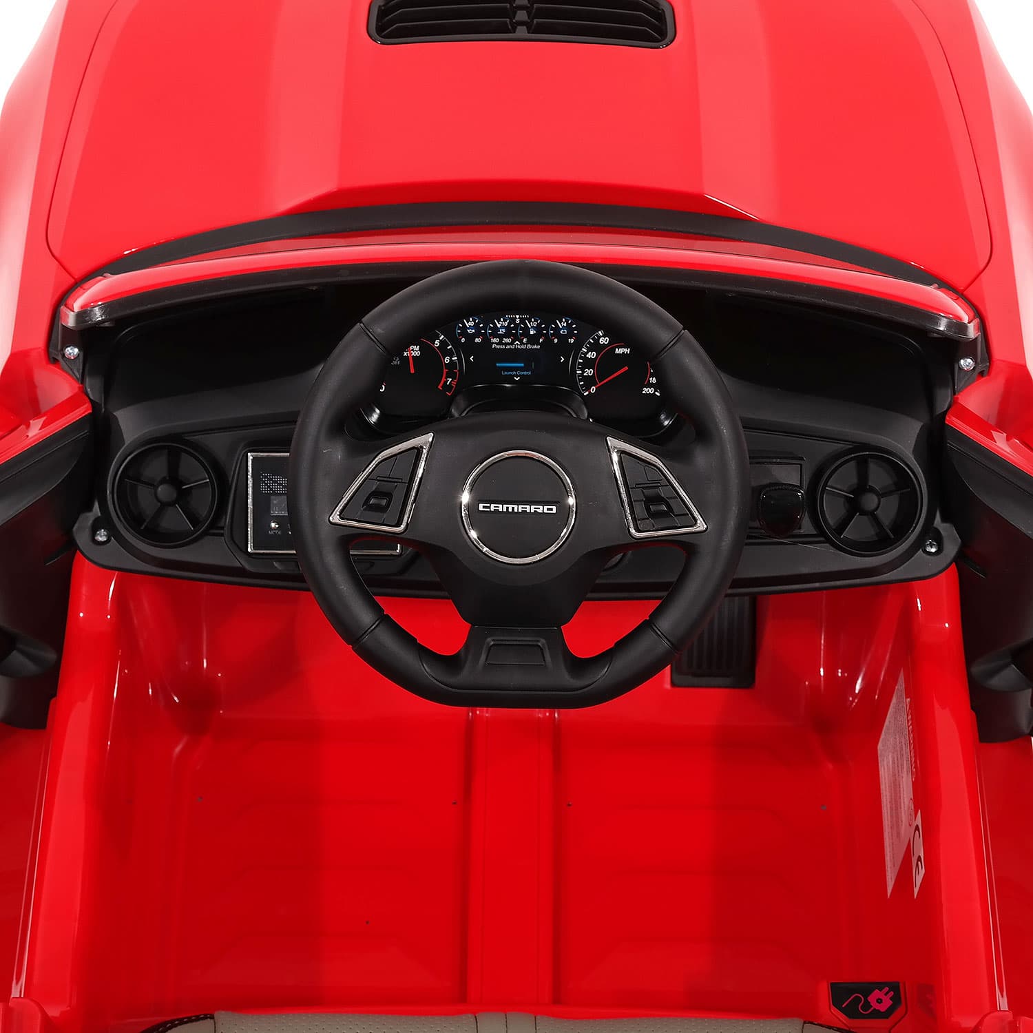 Moderno Kids Chevrolet Camaro SS 12V Kids Ride-On Car with Parental Remote Control | Red