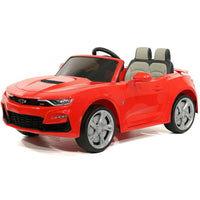 Moderno Kids Chevrolet Camaro SS 12V Kids Ride-On Car with Parental Remote Control | Red