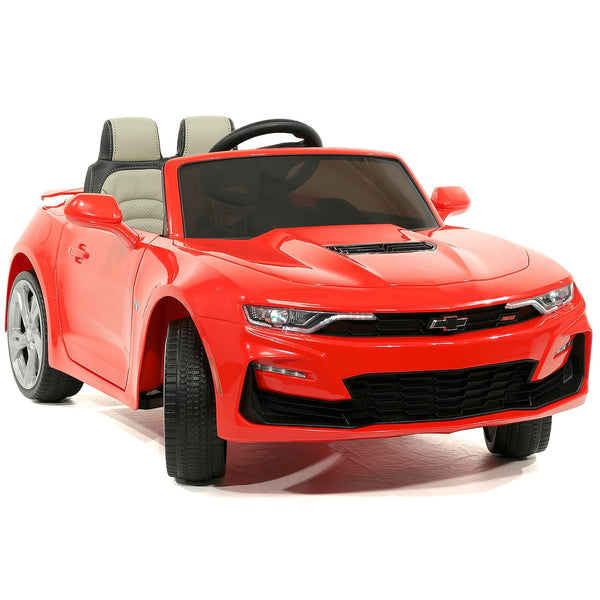 Moderno Kids Chevrolet Camaro SS 12V Kids Ride-On Car with Parental Remote Control | Red