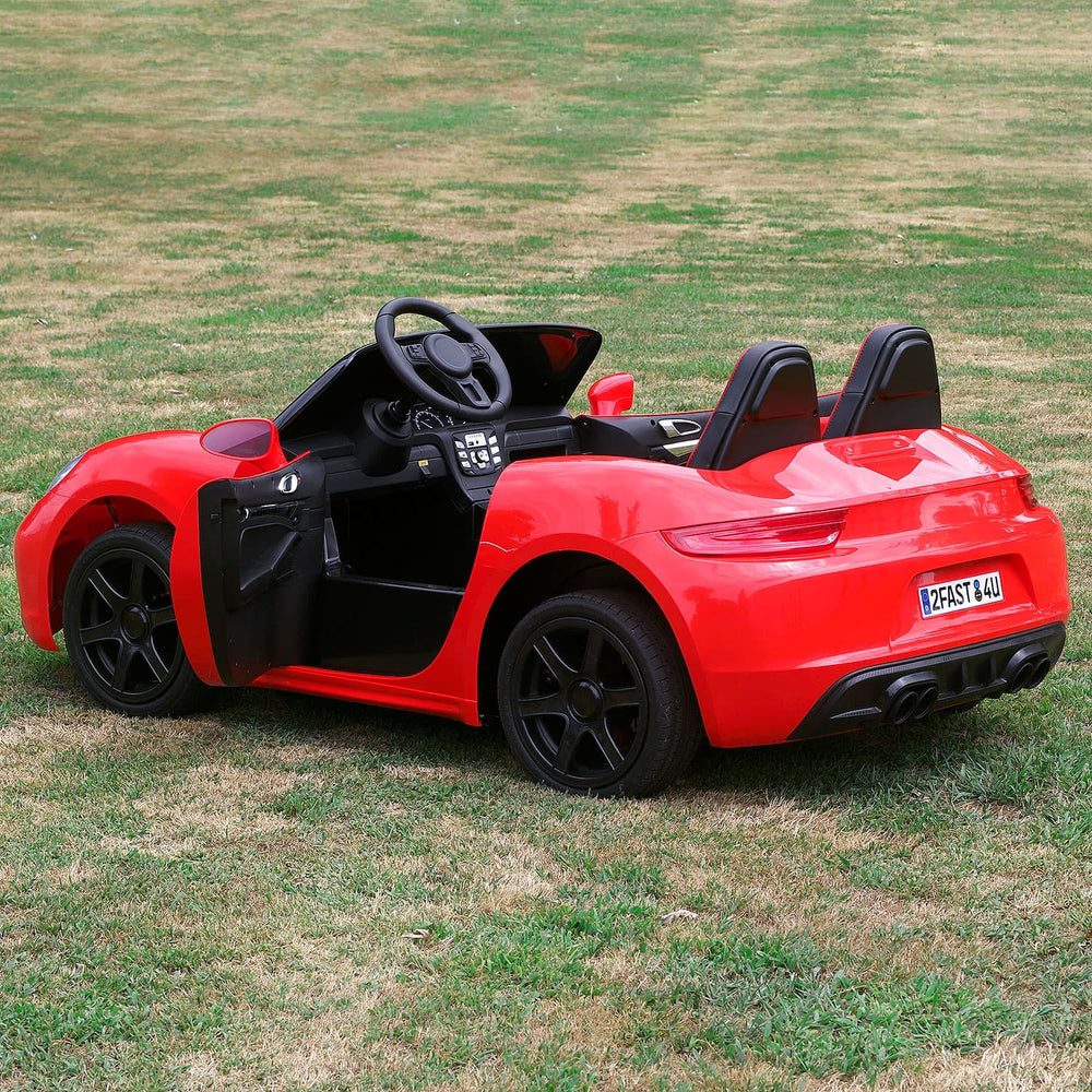 Moderno Kids Roadster XXL Sport 24V Big Kids Ride-On Car | Red